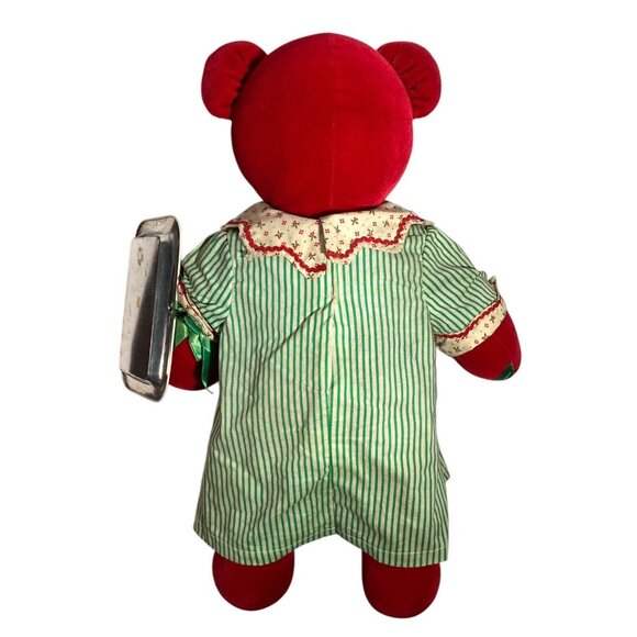 North American Bear Co VIB Red Mrs Claws Claus Bear 1992 Limit Ed #6032 of 8000 - Picture 5 of 13